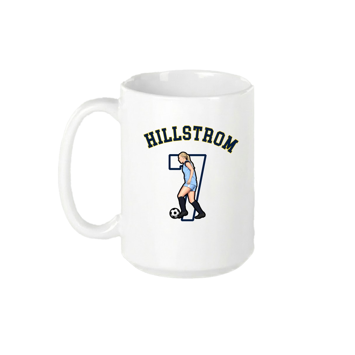 15oz Coffee Mug — Shirsey Arch in White