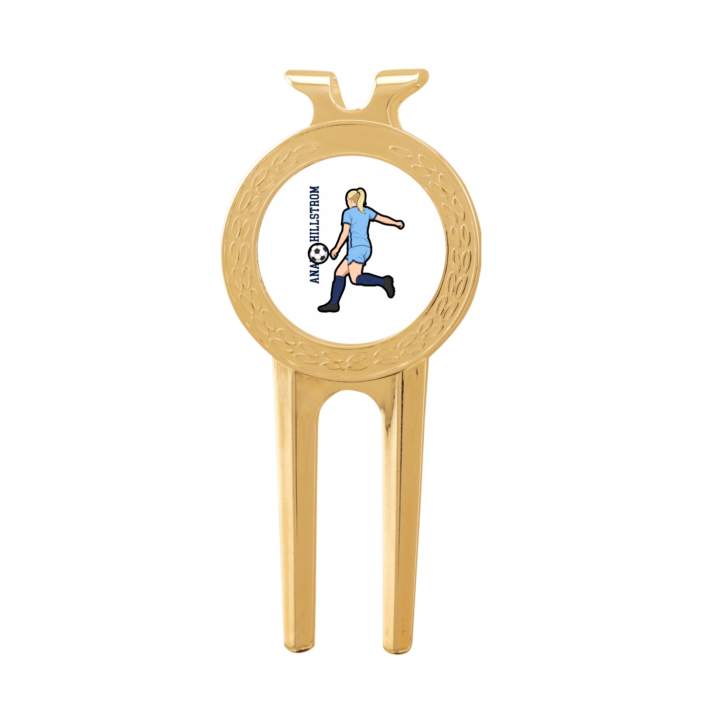 Divot Tool with Ball Marker — Name Vertical in Classic