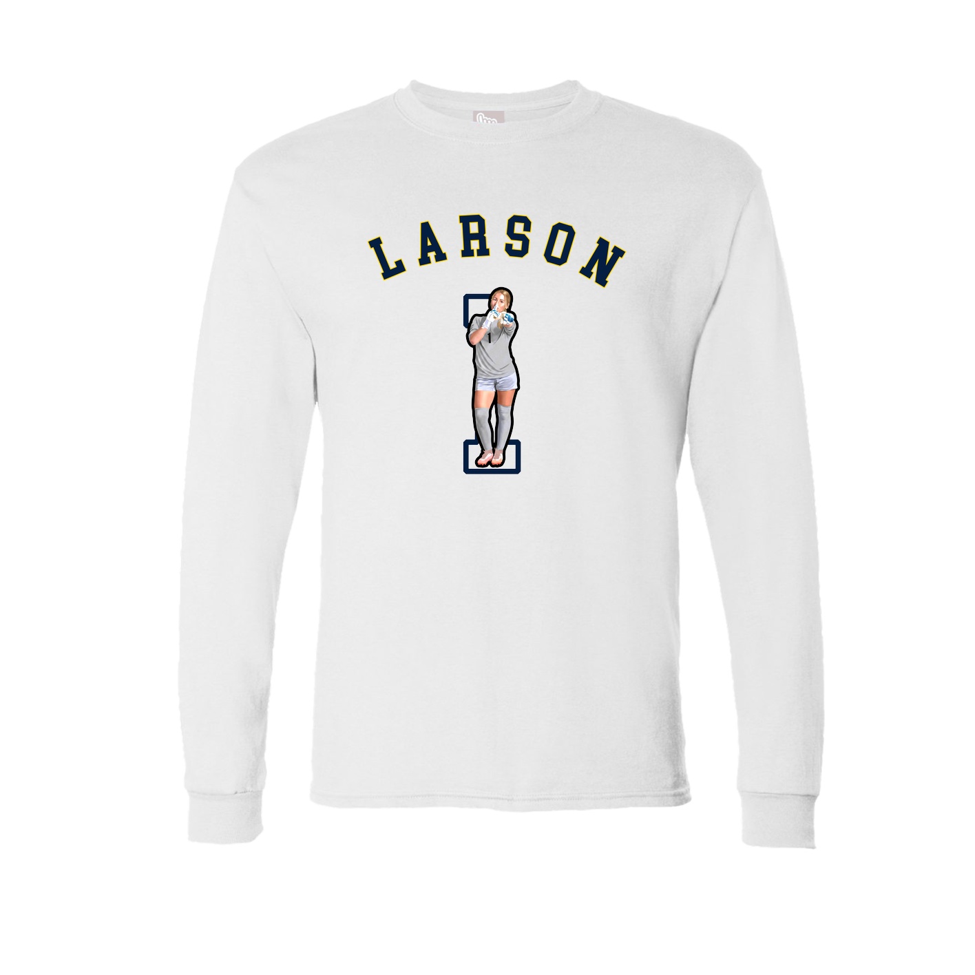 Long Sleeve Tee — Shirsey Arch in White