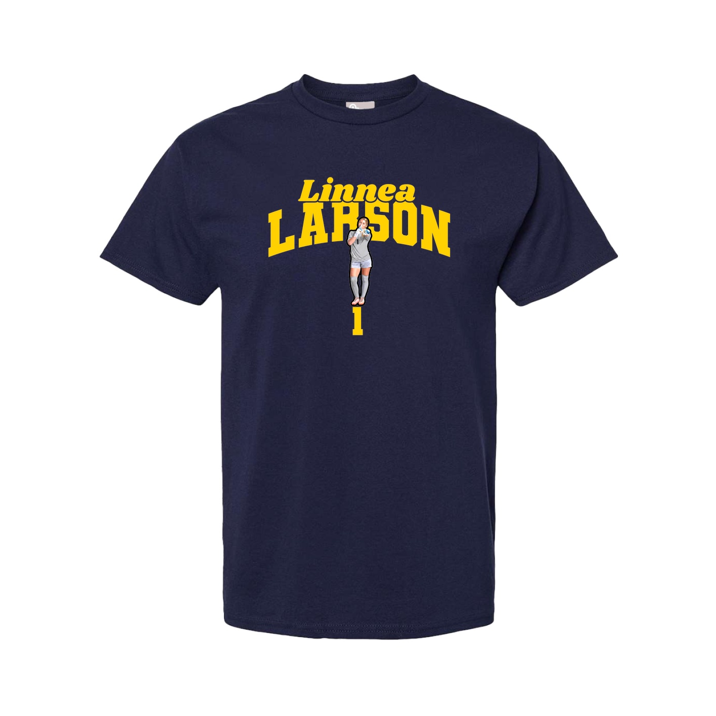 Tee — Signature Arch in Navy