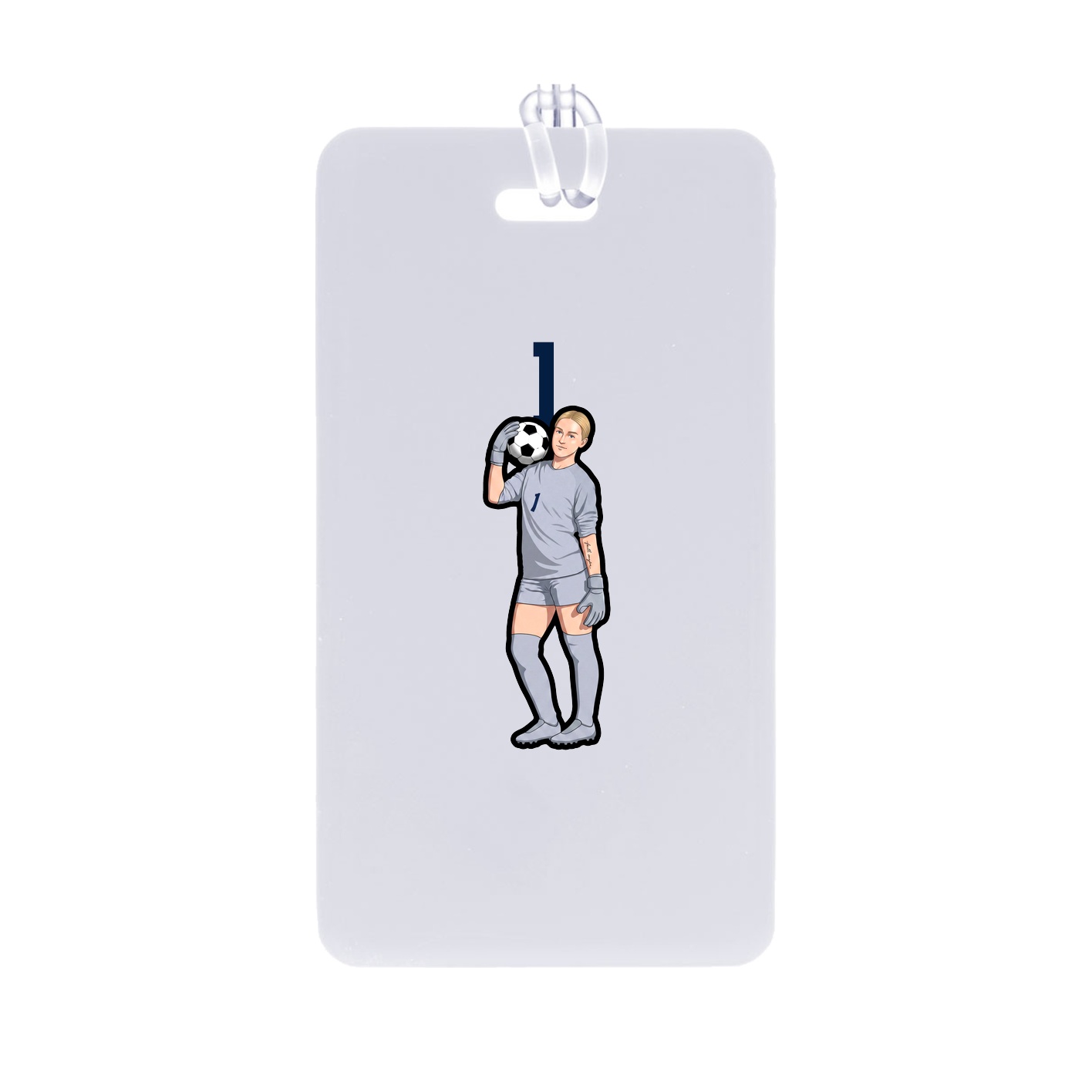 Bag Tag — Number Top in Classic