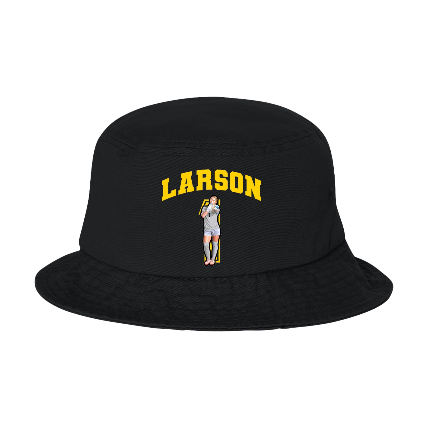 Bucket Cap — Number in Black