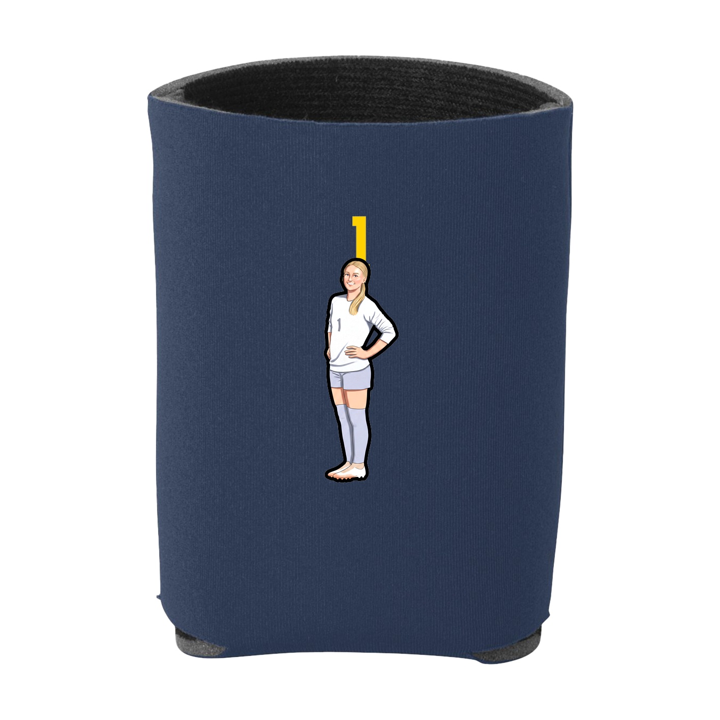 Can Holder — Number Top in Navy