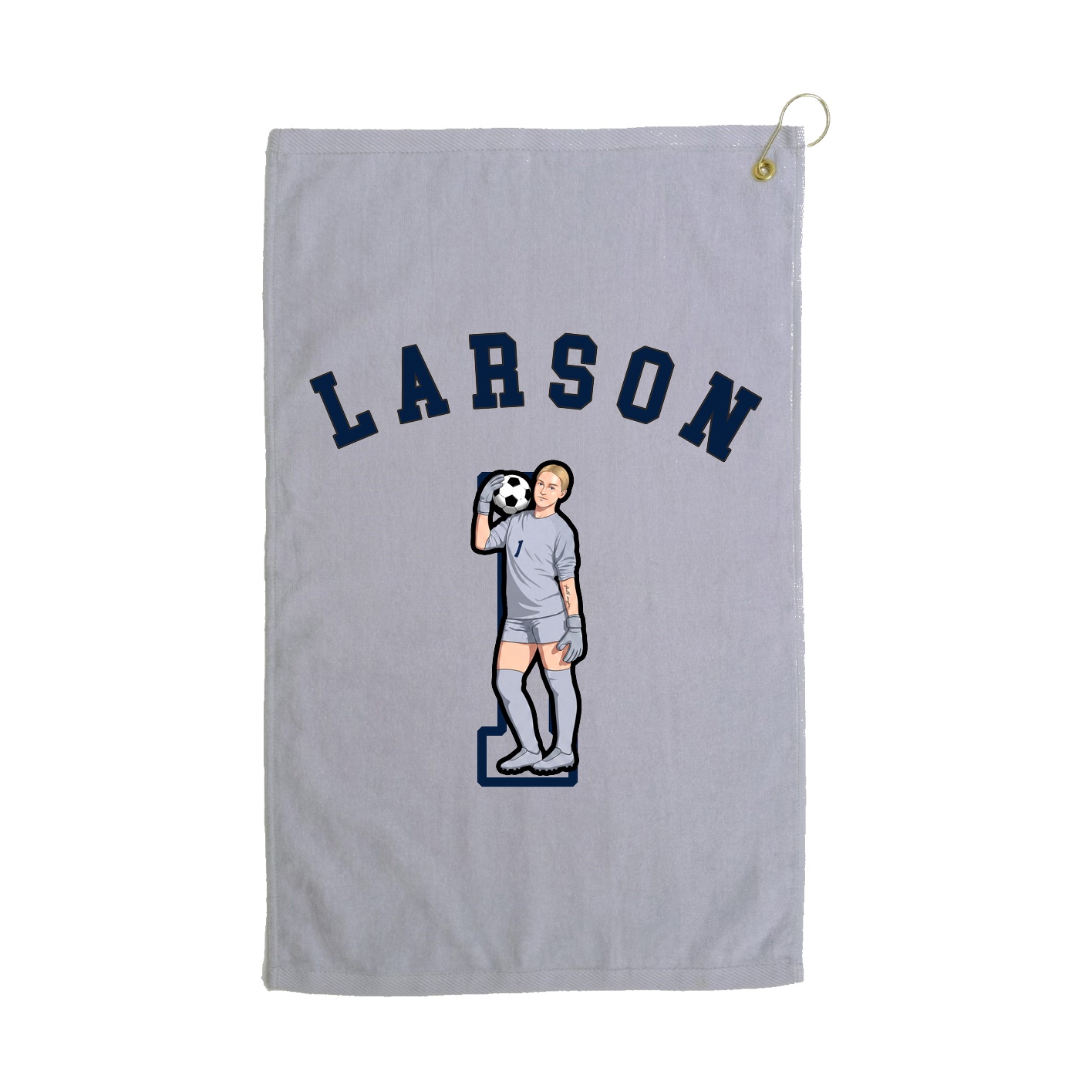 Golf Towel — Shirsey Arch in Grey
