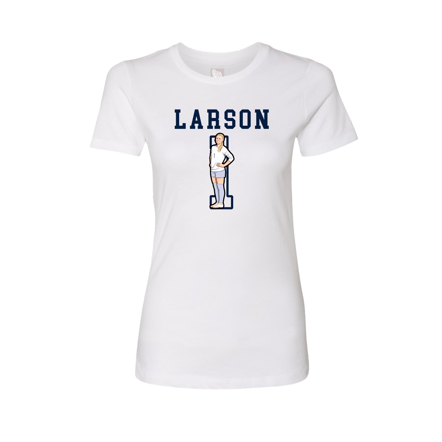 Fitted Women's Tee — Shirsey in White