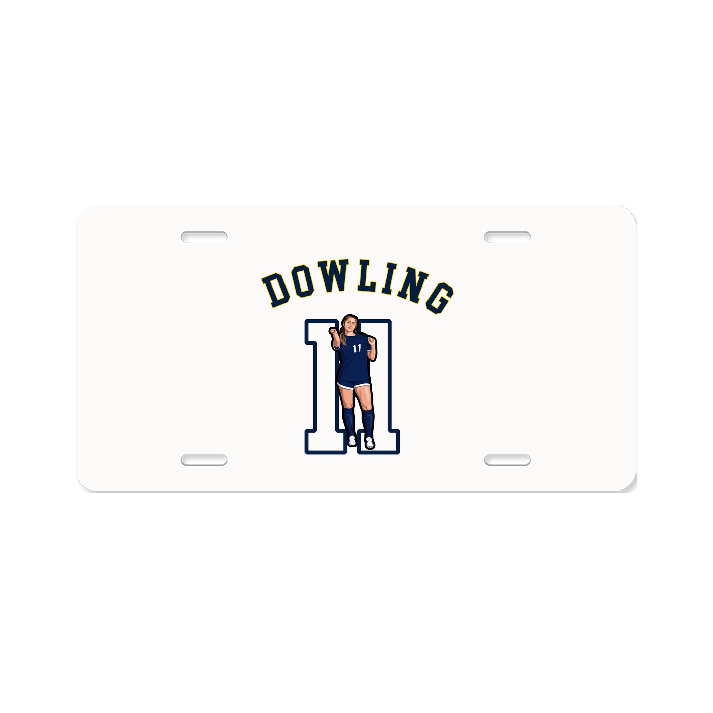 License Plate — Shirsey Arch in Classic