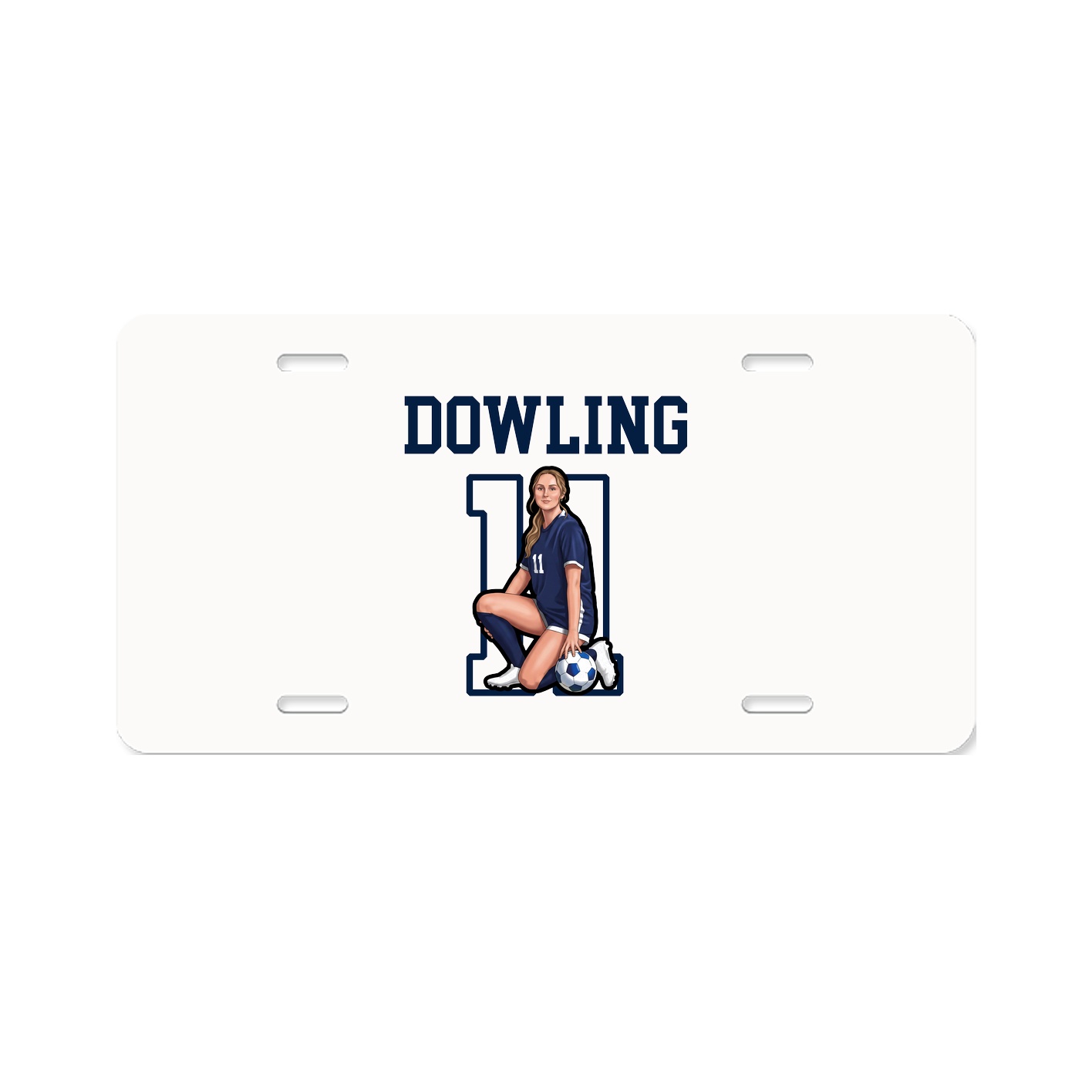 License Plate — Shirsey in Classic