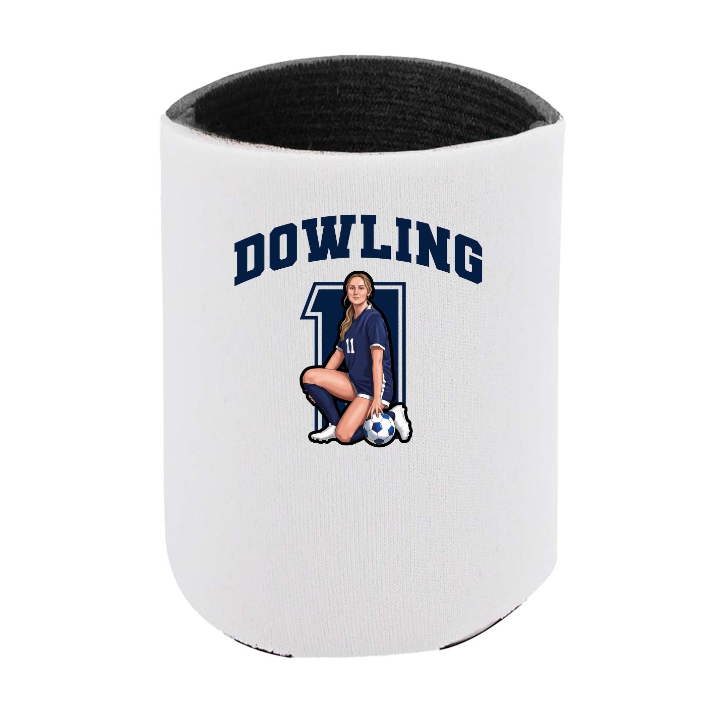 Can Holder — Number in White