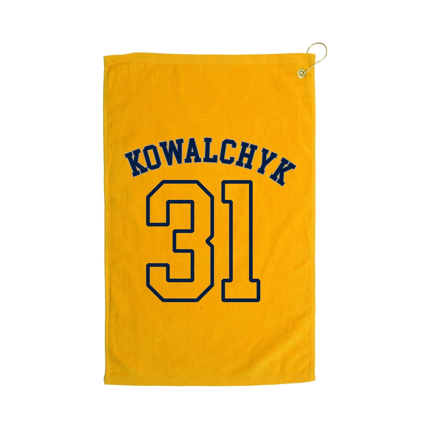 Golf Towel — Shirsey Arch in Gold