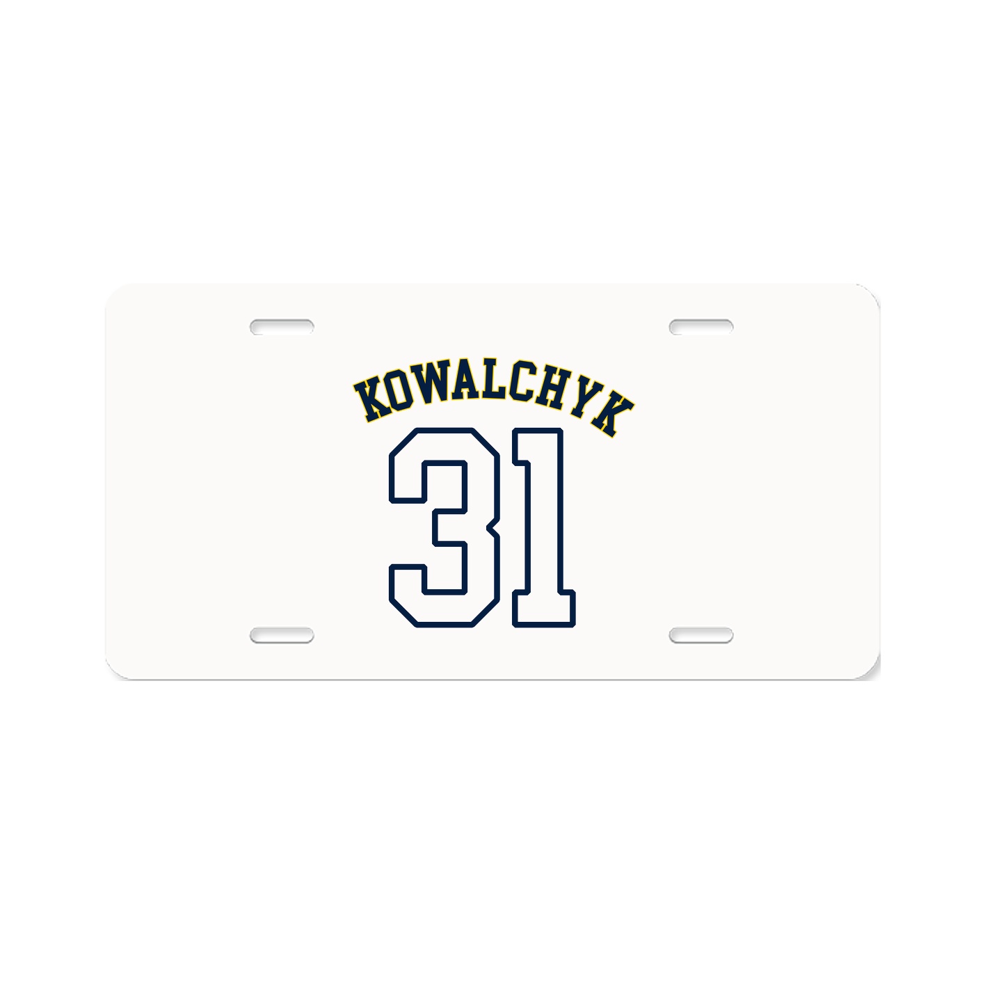 License Plate — Shirsey Arch in Classic