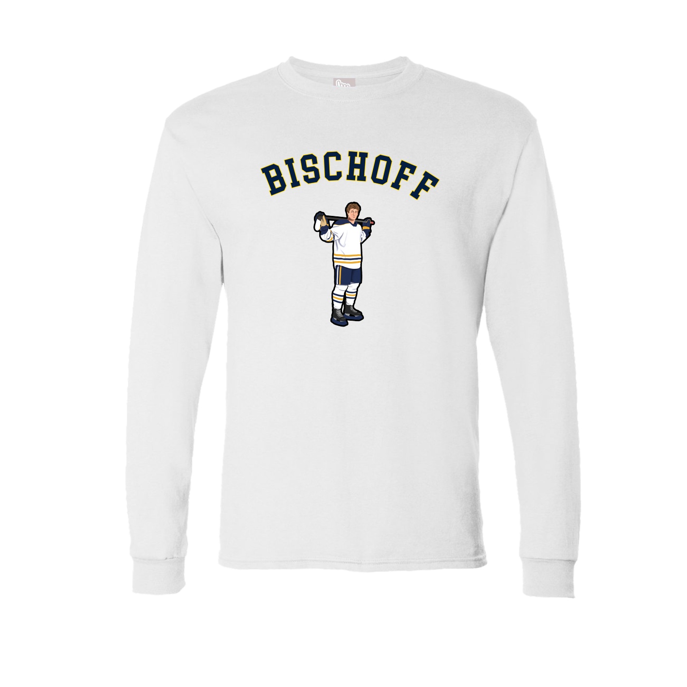 Long Sleeve Tee — Shirsey Arch in White