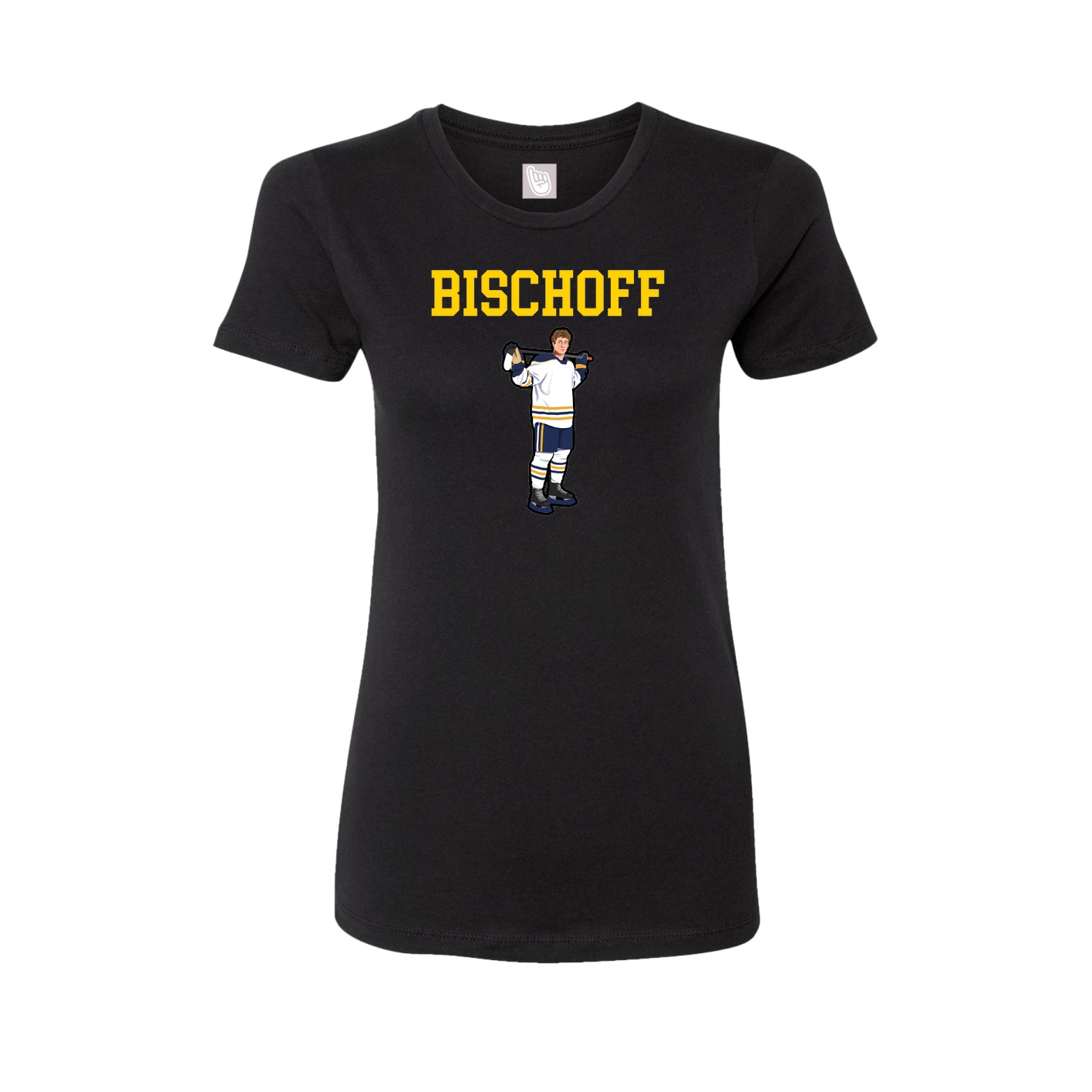 Fitted Women's Tee — Shirsey in Black