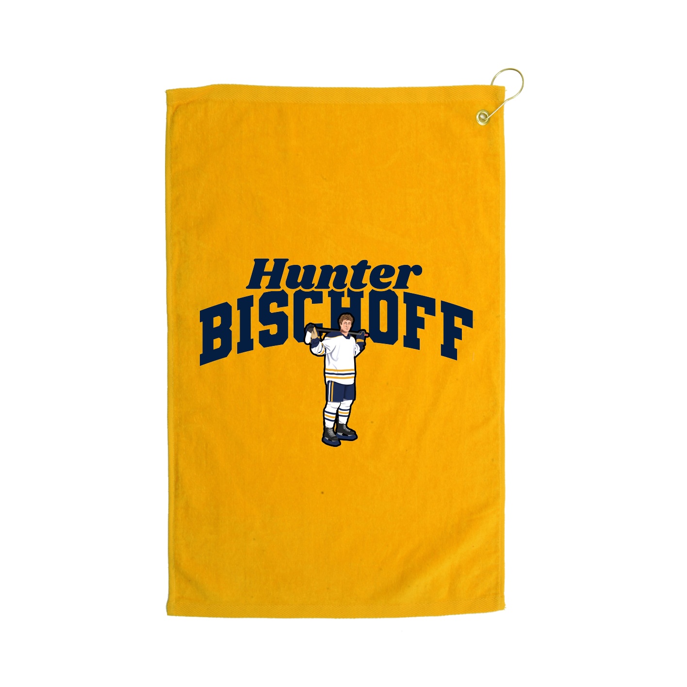 Golf Towel — Signature Arch in Gold