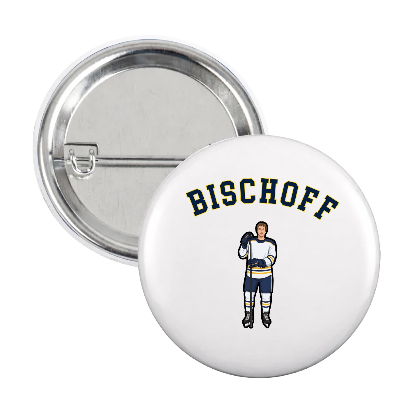 Game Day Button — Shirsey Arch in White
