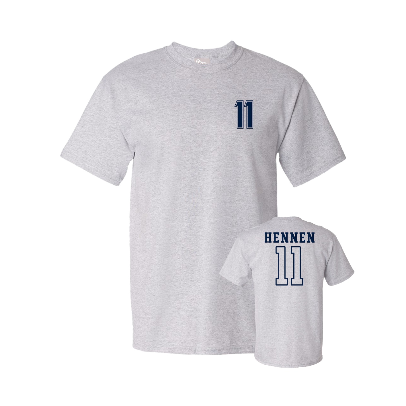 Tee — Chest Back in Grey