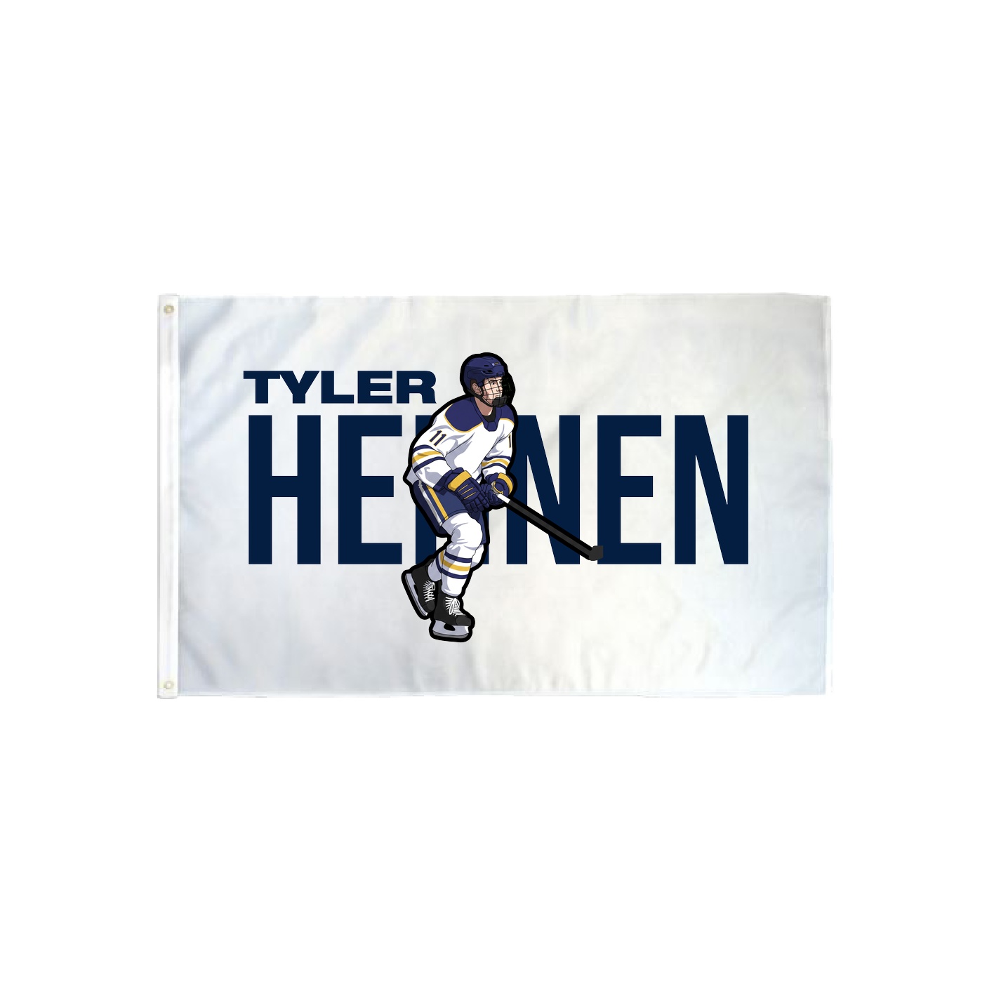 3x5 Flag — Player Name in Classic