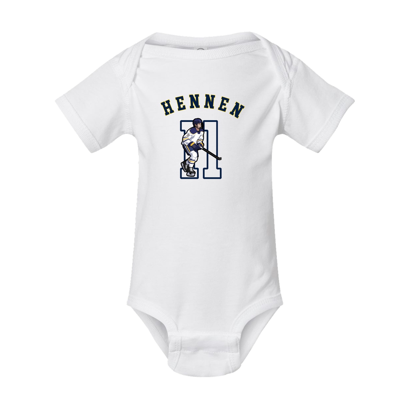 Baby Onesie — Shirsey Arch in White