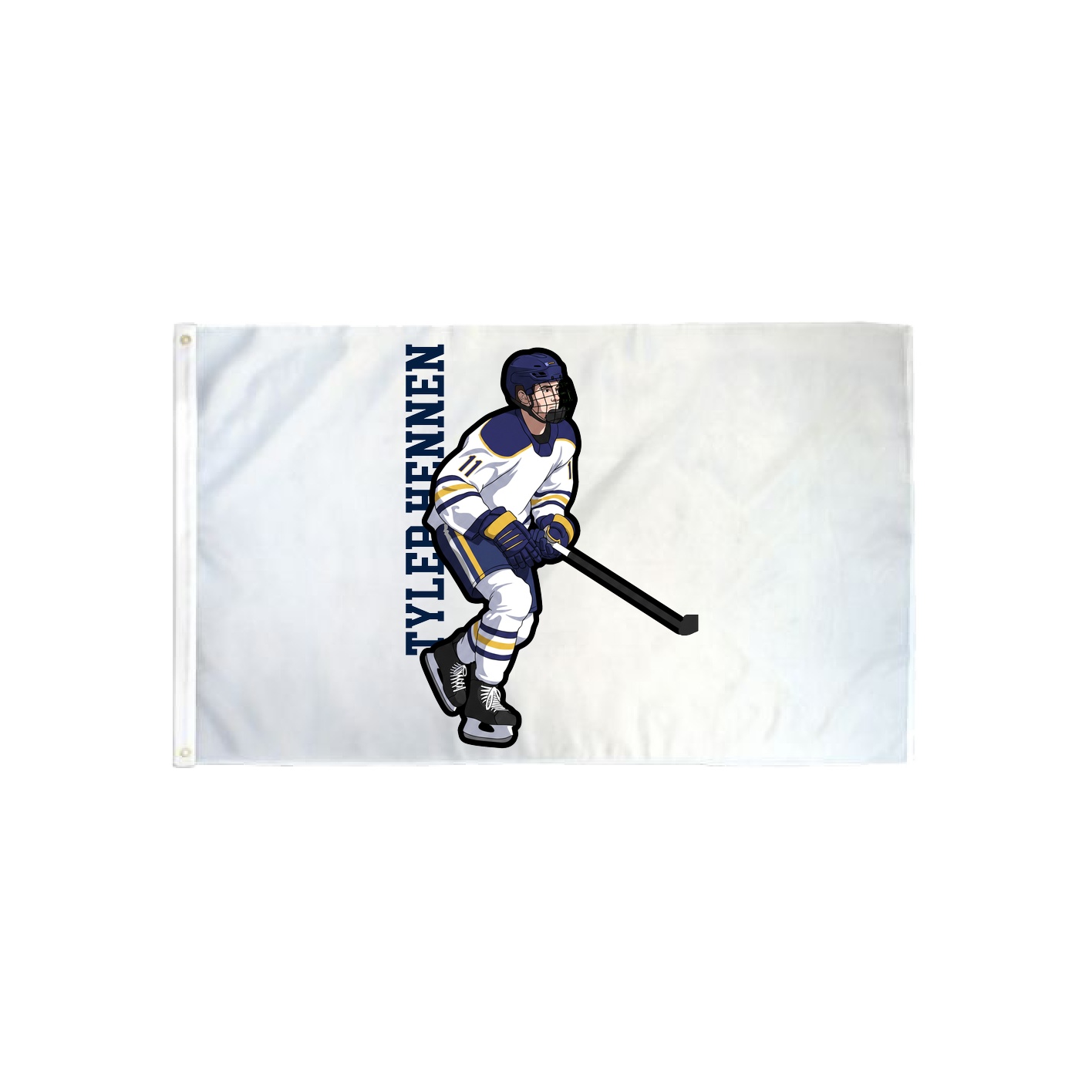 3x5 Flag — Name Vertical in Classic