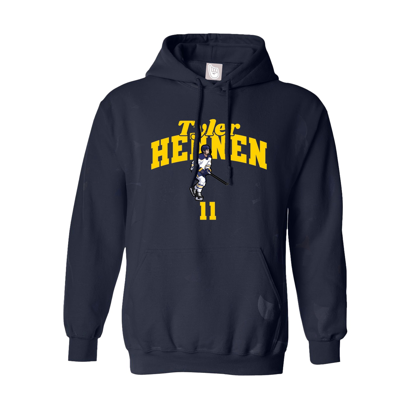 Hoodie — Signature Arch in Navy