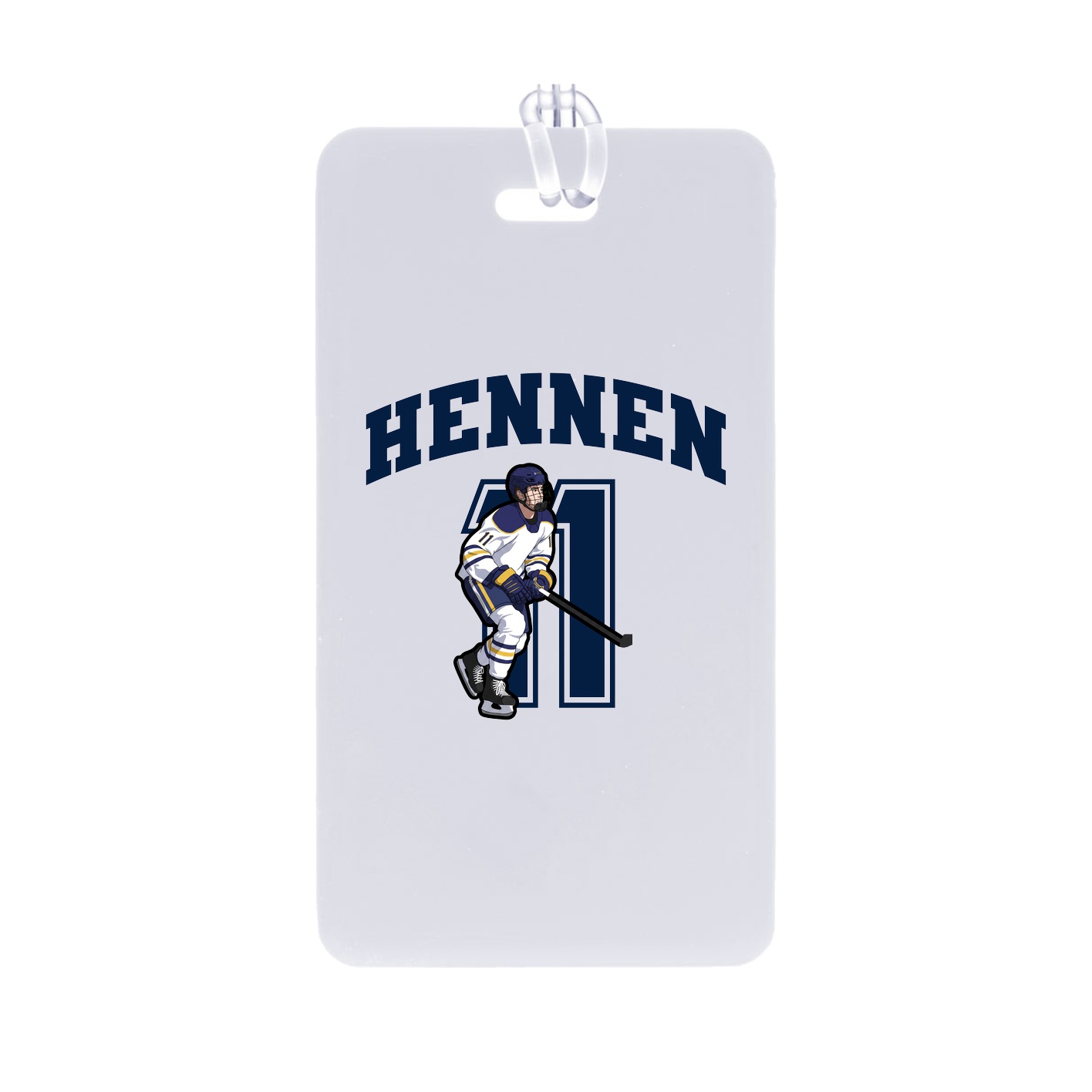 Bag Tag — Number in Classic