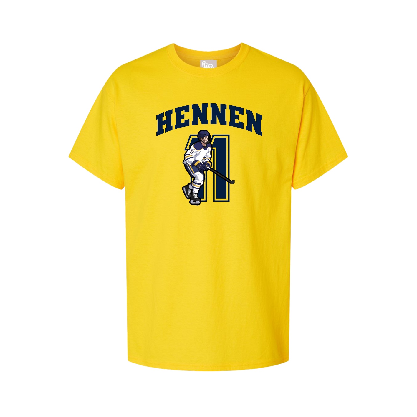 Tee — Number in Gold