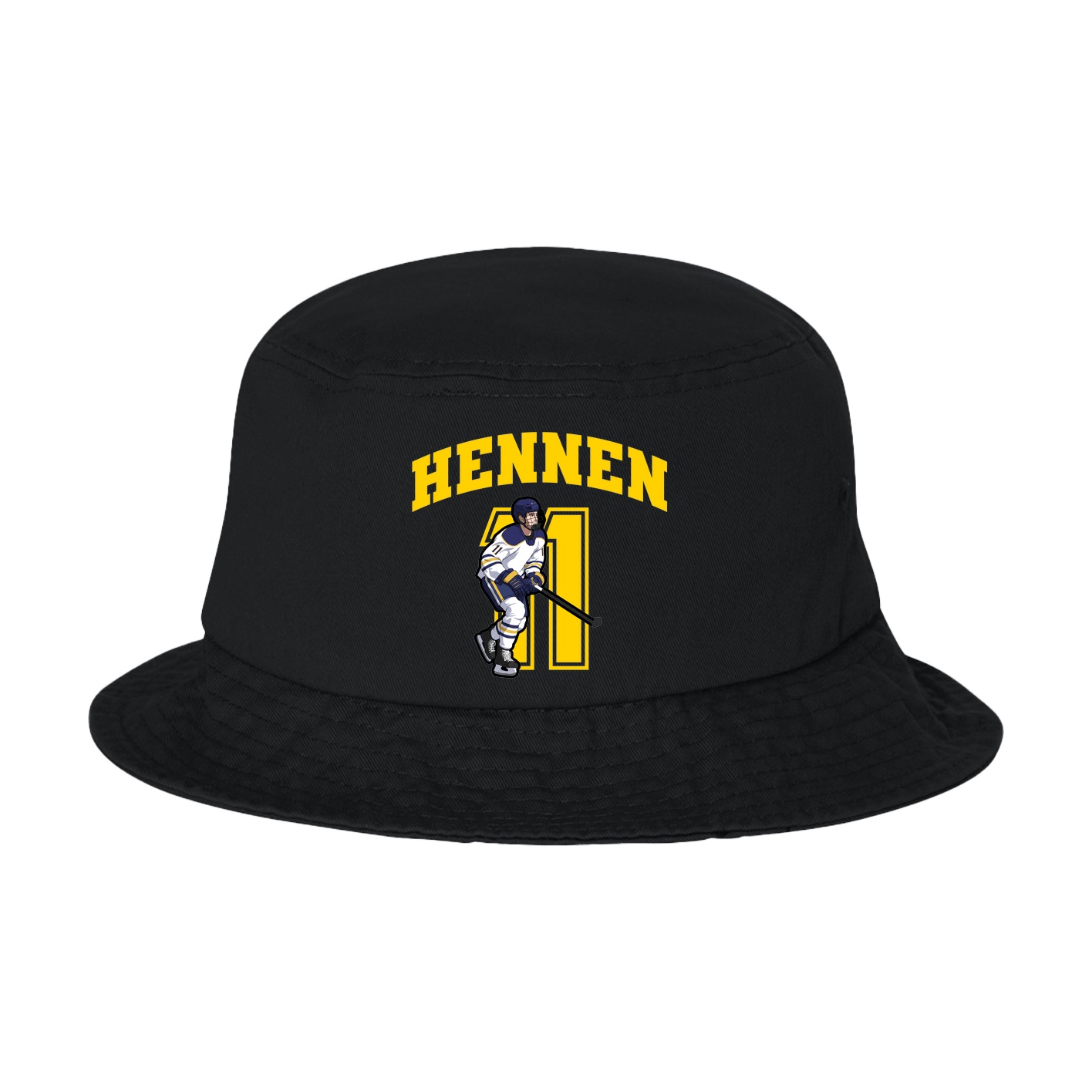 Bucket Cap — Number in Black