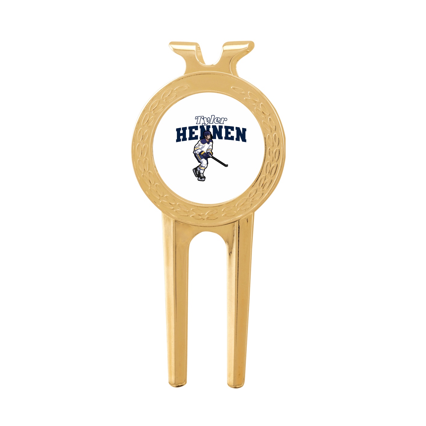 Divot Tool with Ball Marker — Name Arch in Classic