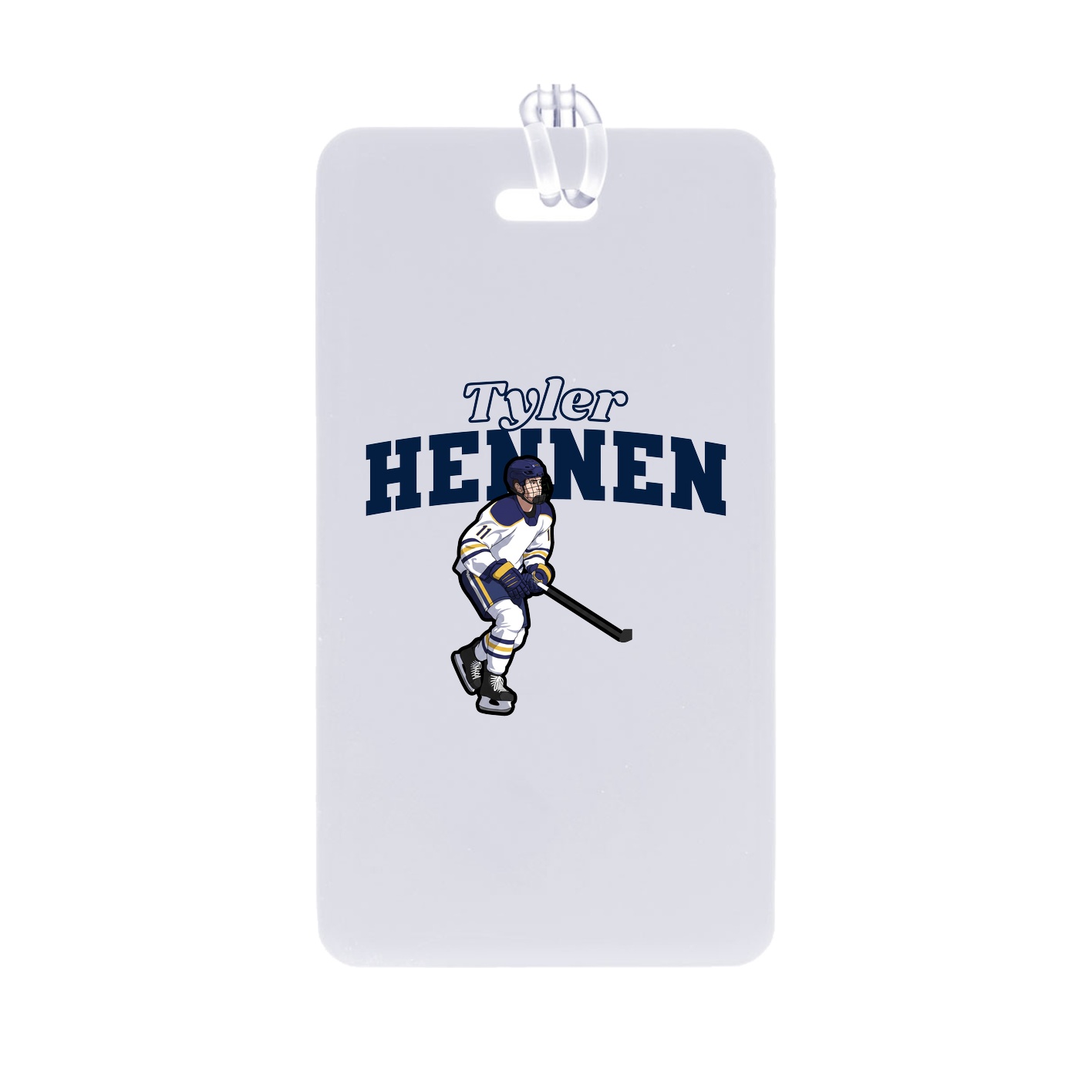 Bag Tag — Name Arch in Classic
