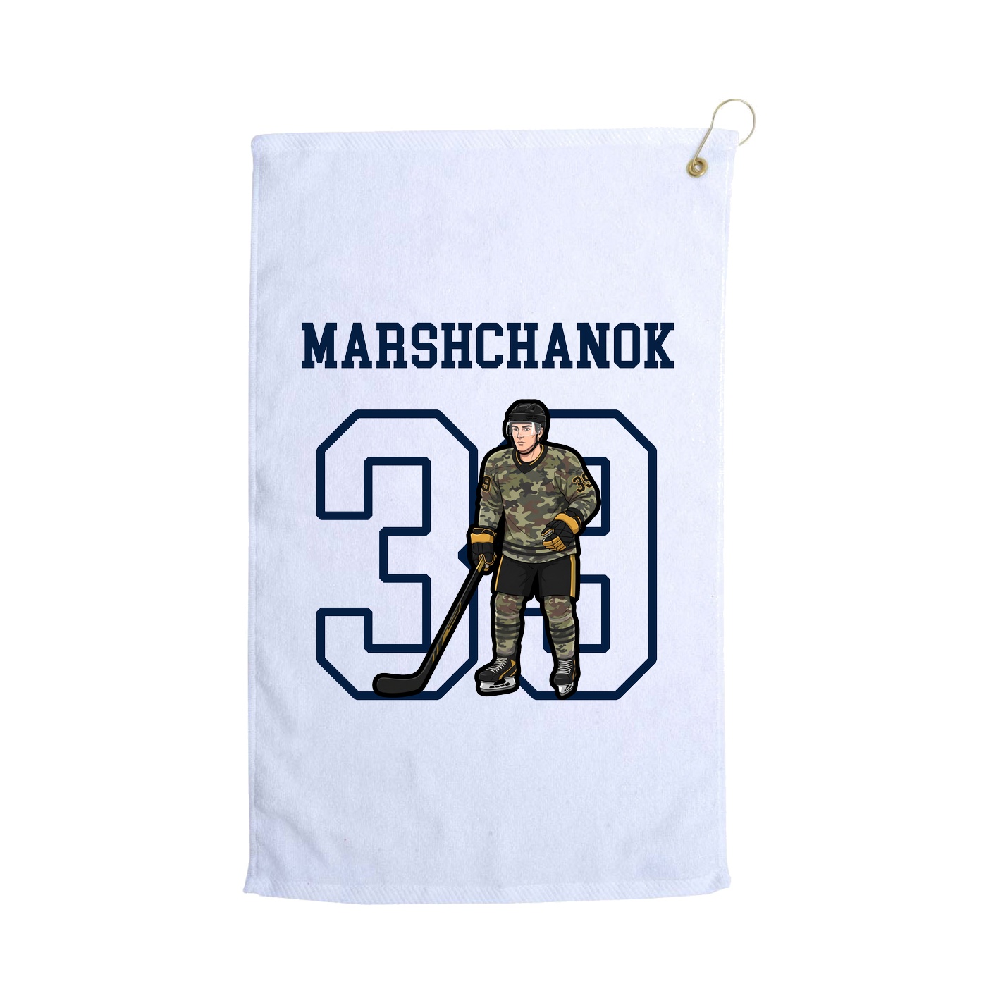 Golf Towel — Shirsey in White