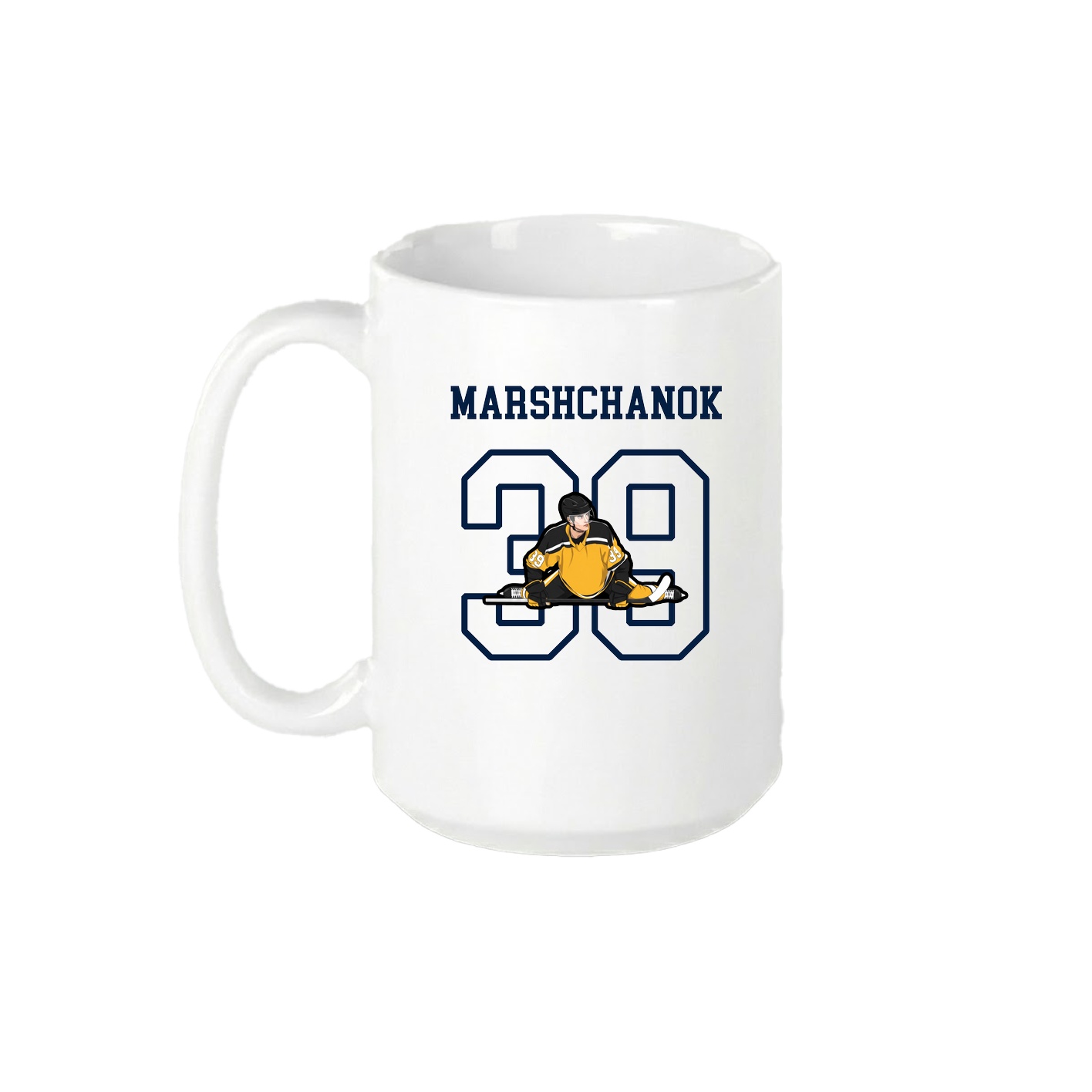 15oz Coffee Mug — Shirsey in White