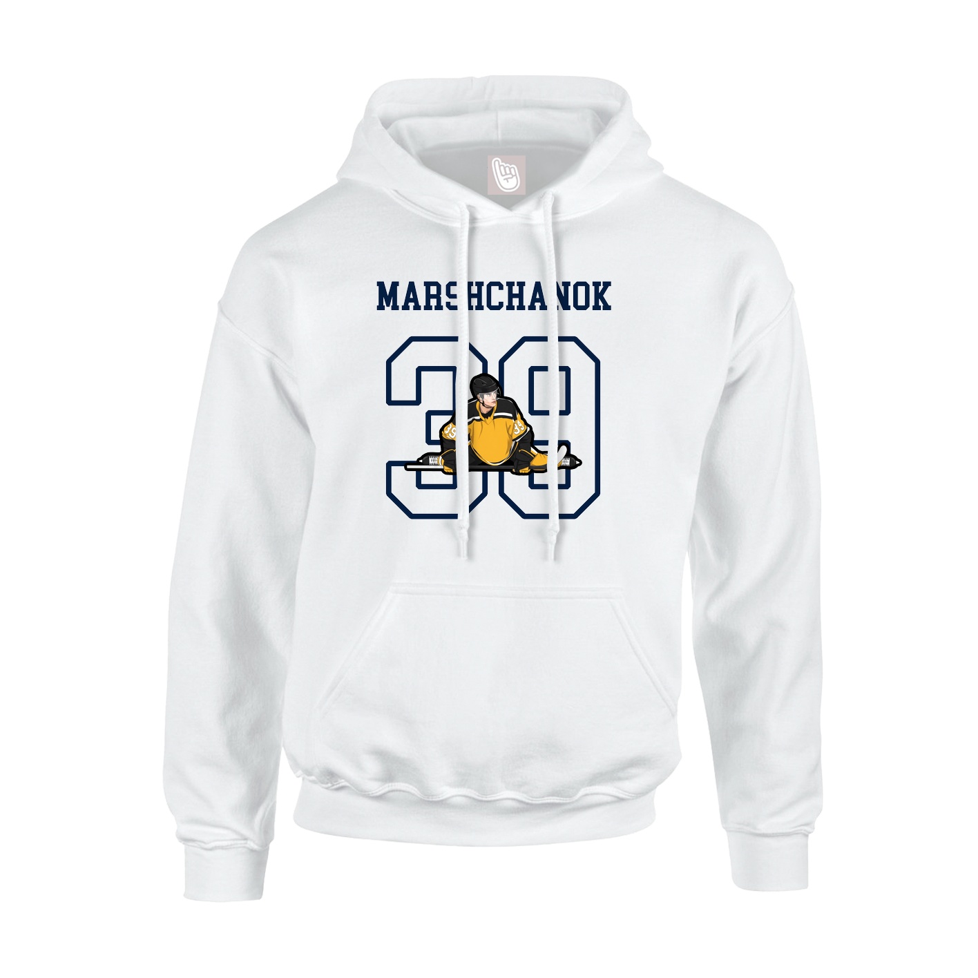 Hoodie — Shirsey in White
