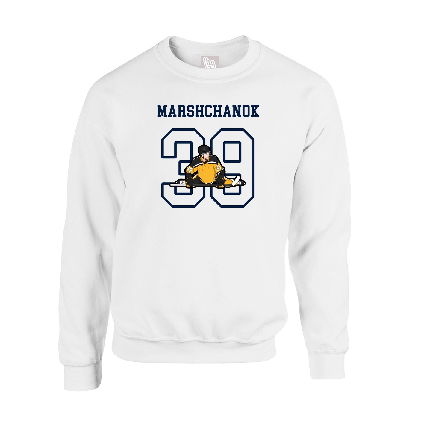 Fleece Crew — Shirsey in White