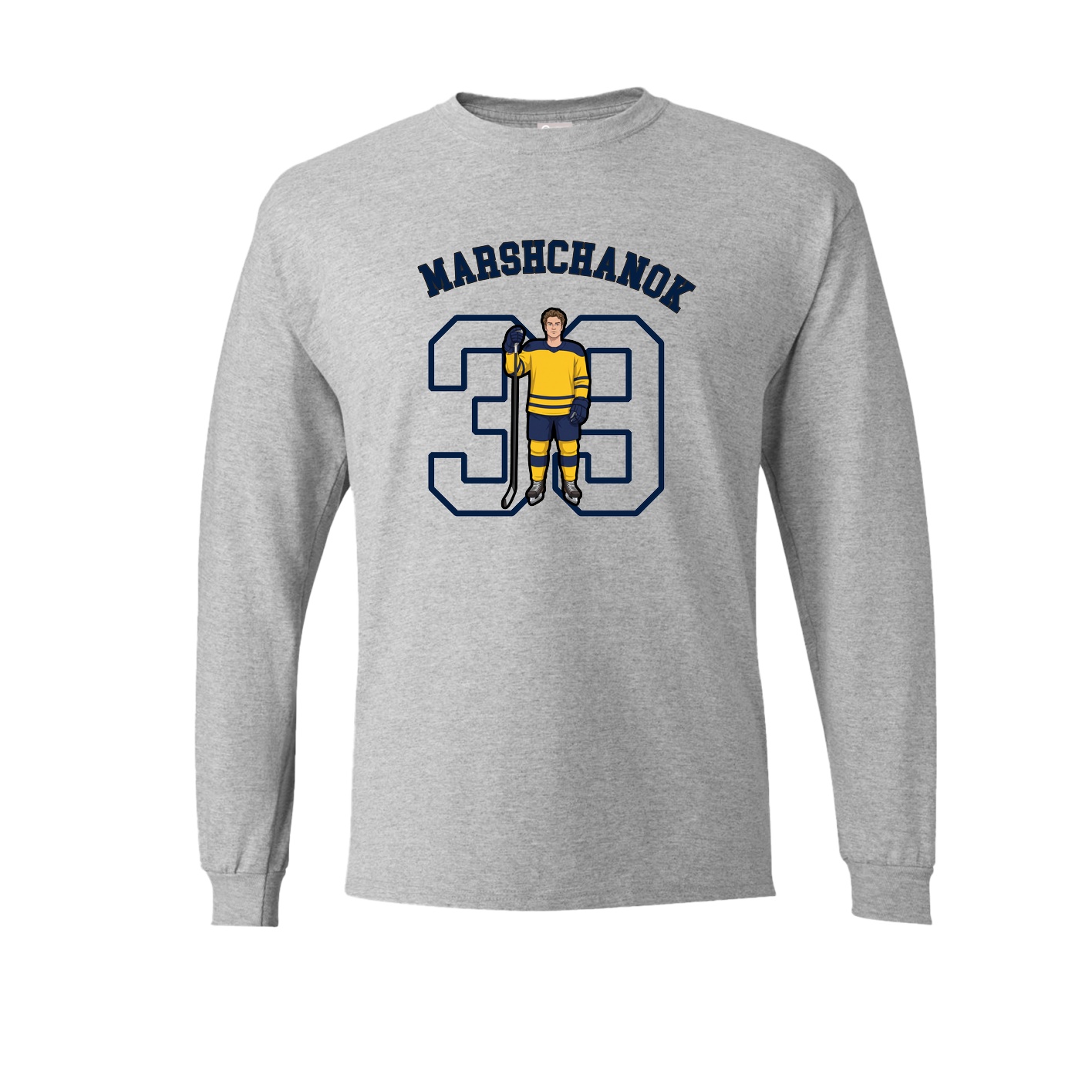 Long Sleeve Tee — Shirsey Arch in Grey