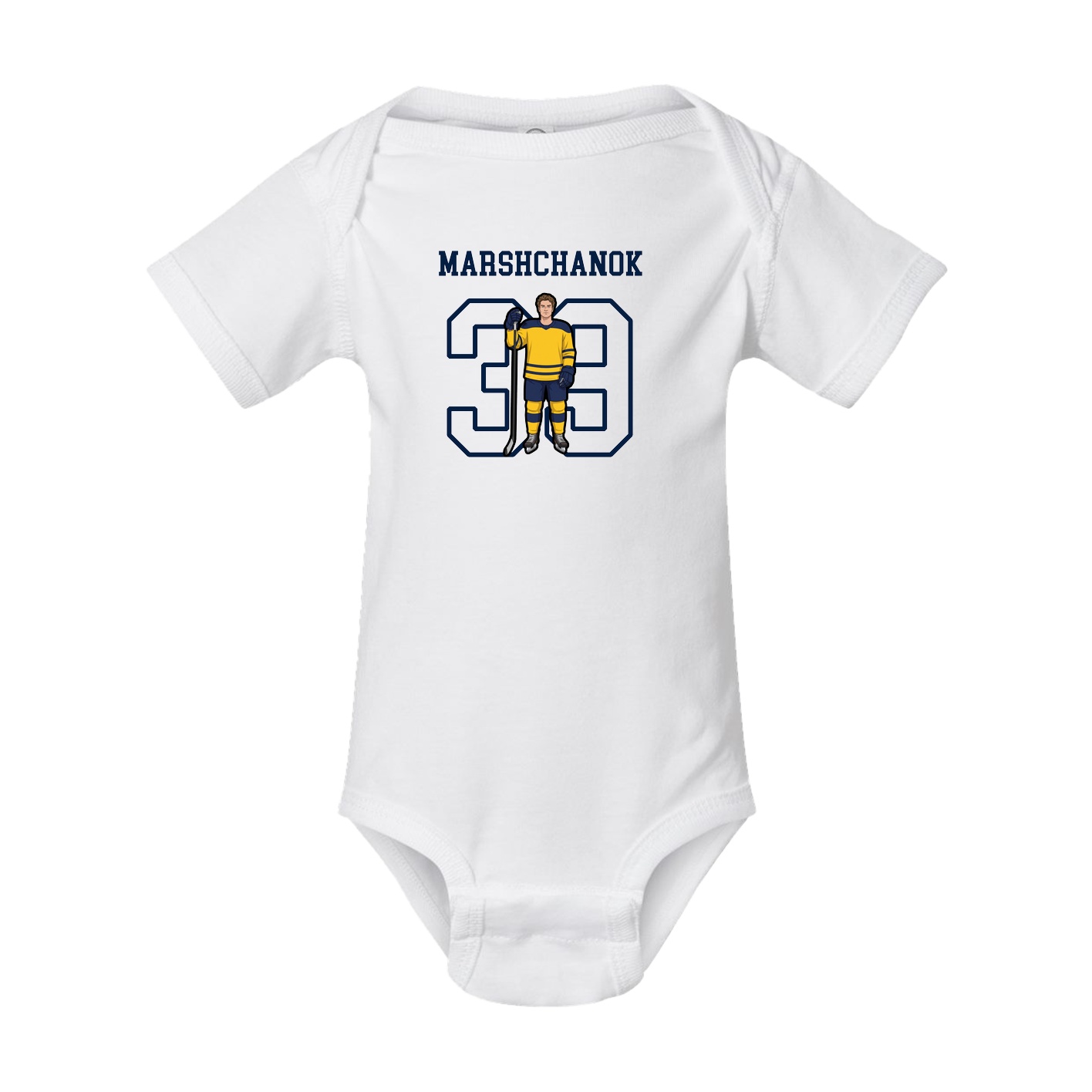 Baby Onesie — Shirsey in White