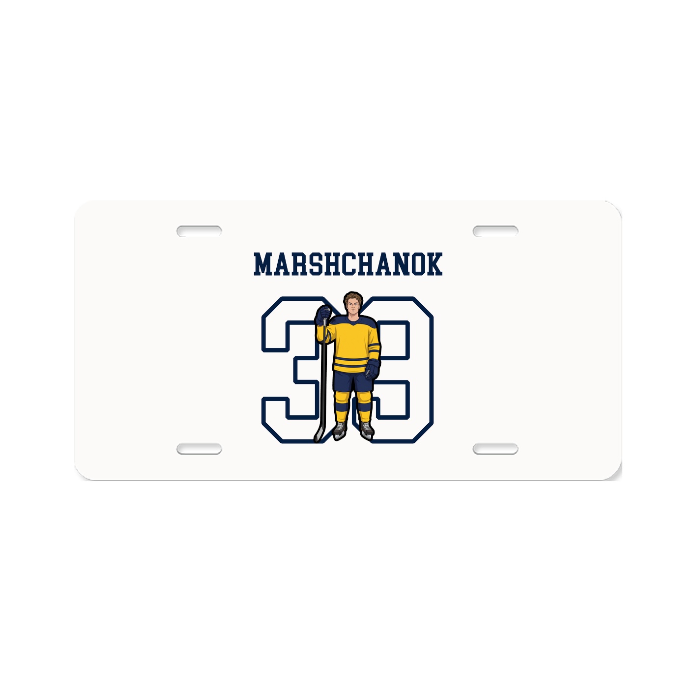 License Plate — Shirsey in Classic