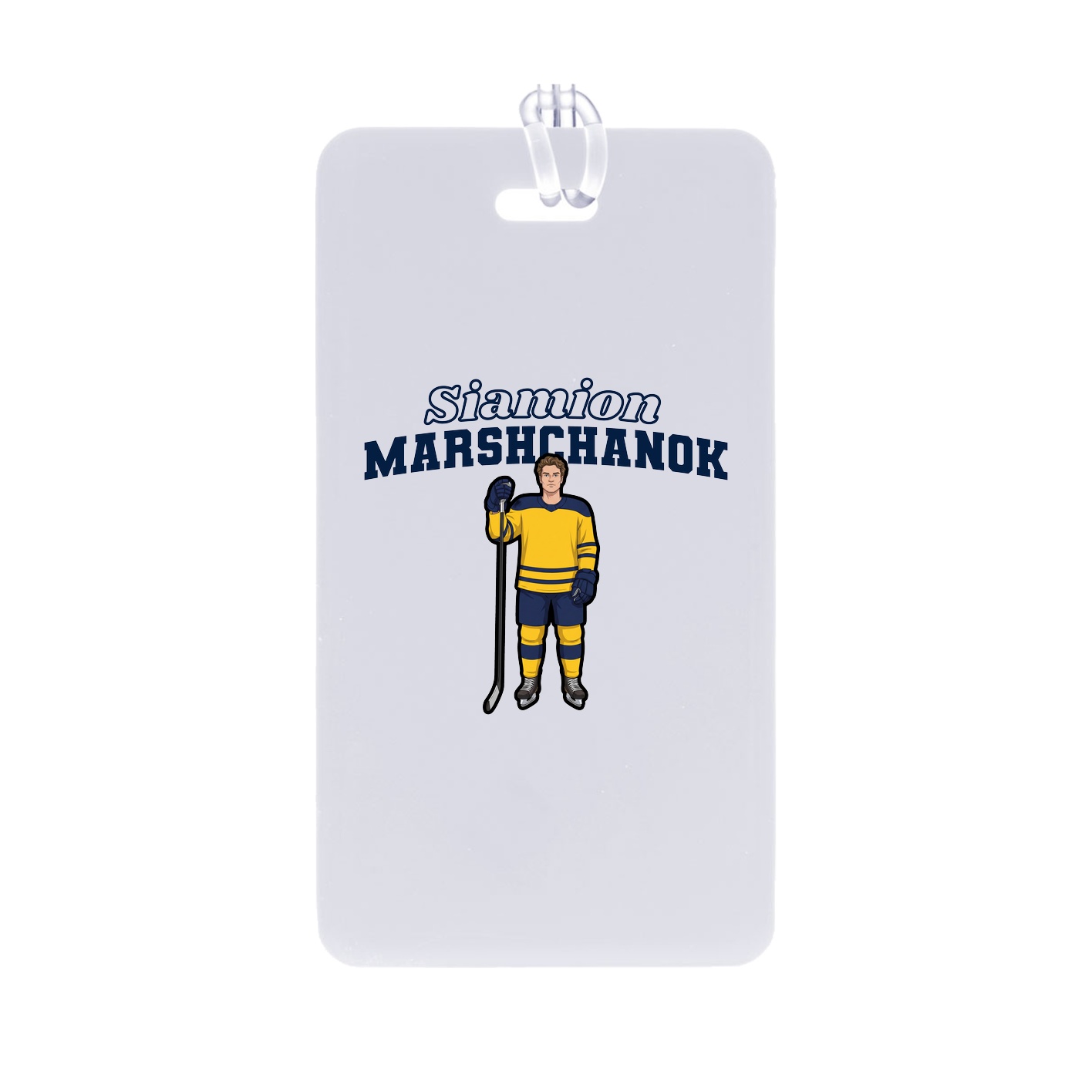 Bag Tag — Name Arch in Classic