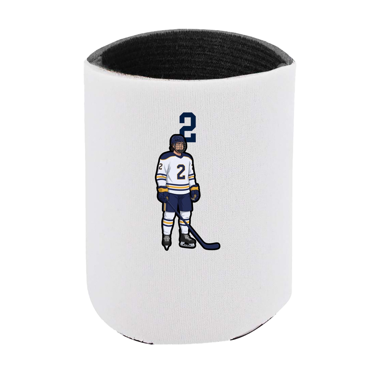 Can Holder — Number Top in White