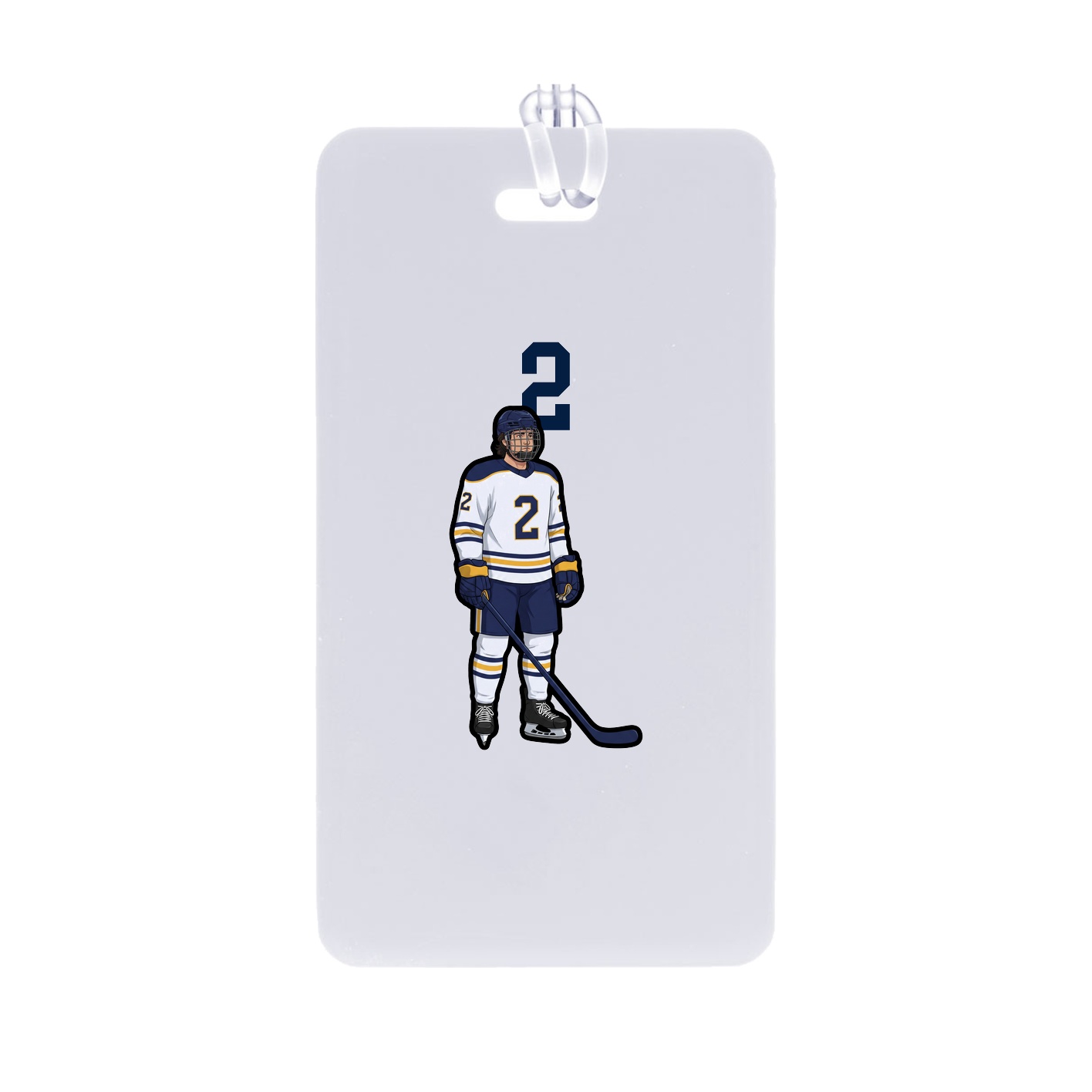 Bag Tag — Number Top in Classic