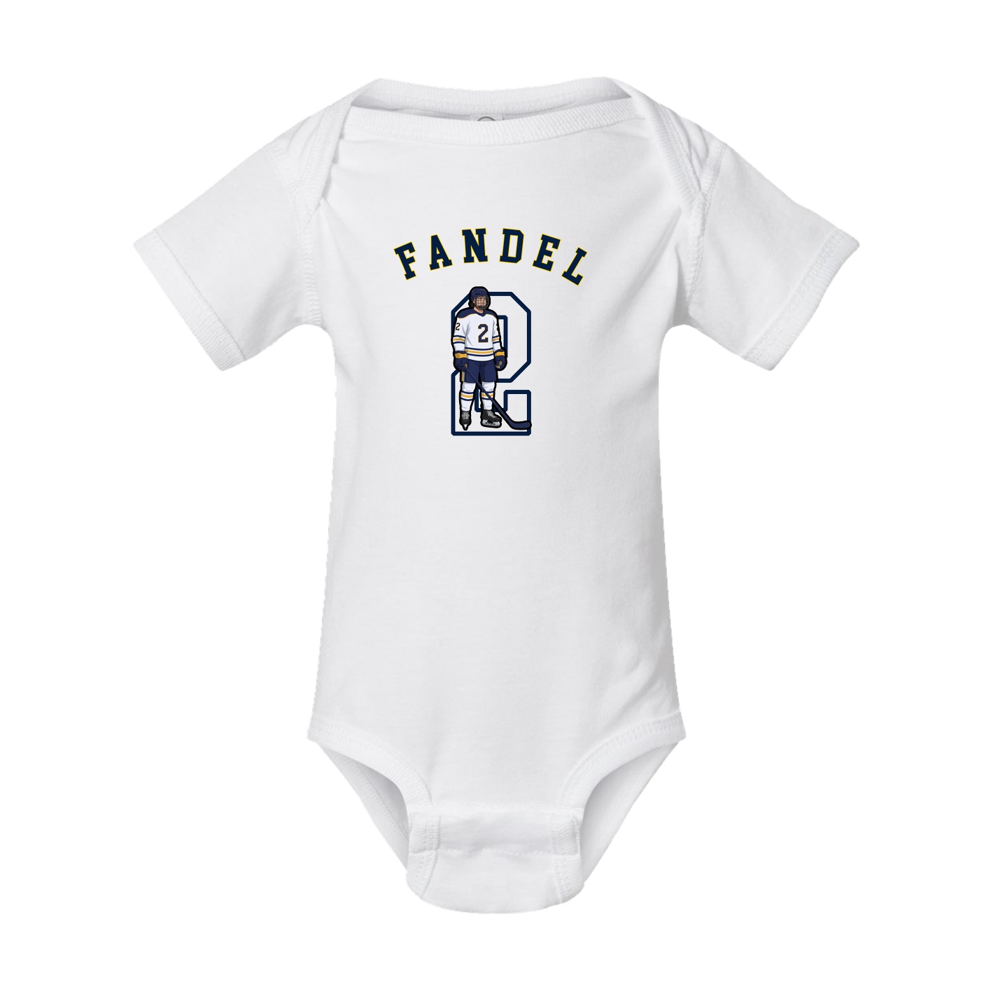 Baby Onesie — Shirsey Arch in White