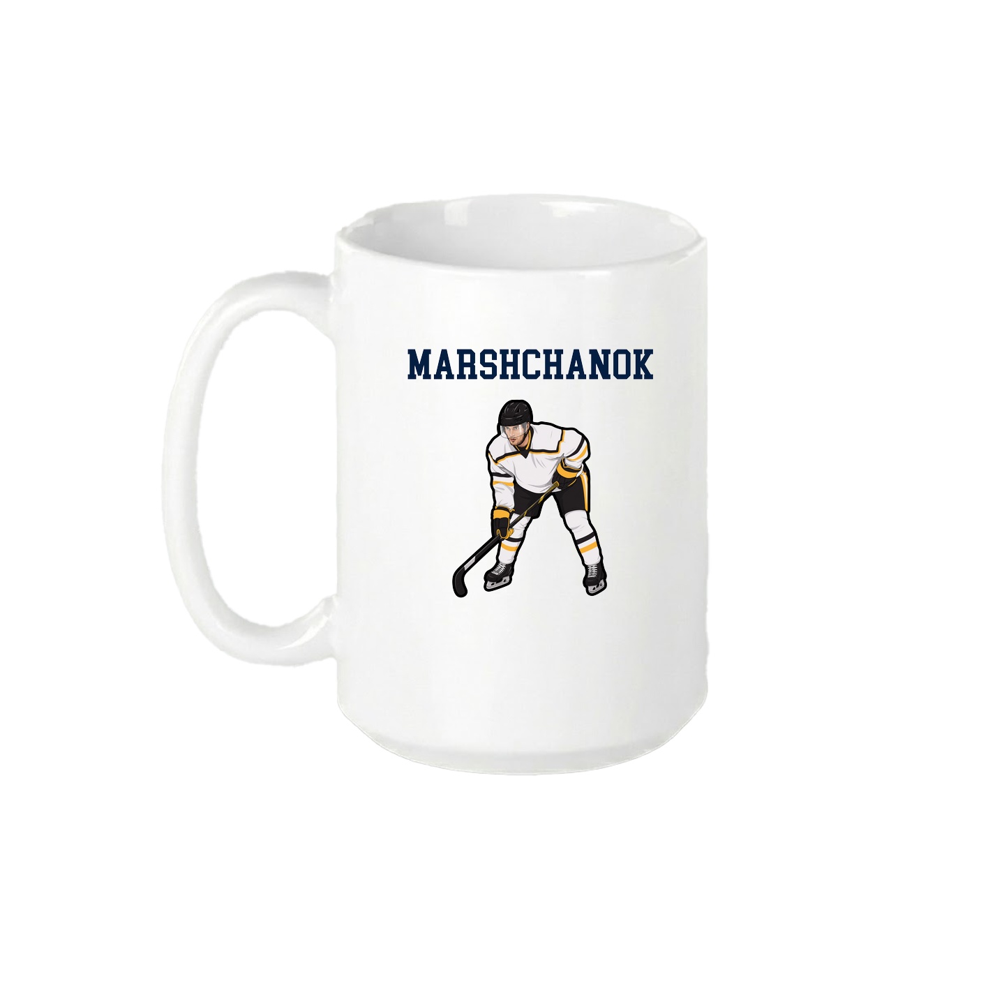 15oz Coffee Mug — Shirsey in White