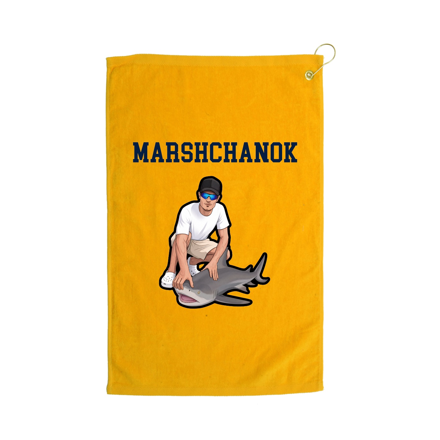 Golf Towel — Shirsey in Gold