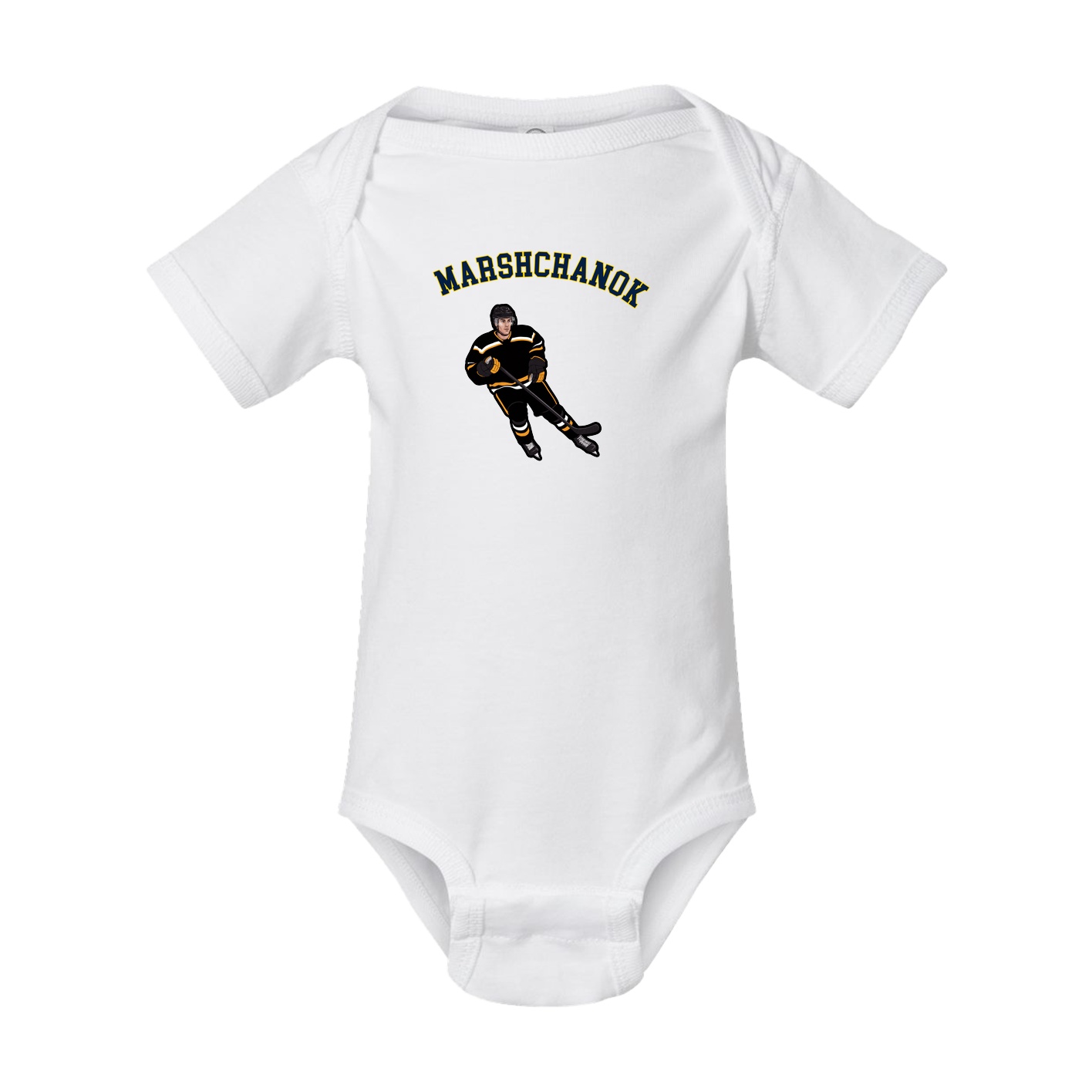 Baby Onesie — Shirsey Arch in White