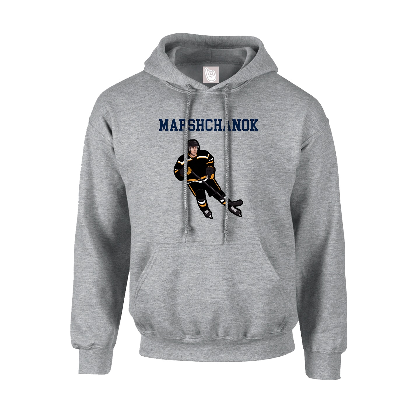 Hoodie — Shirsey in Grey