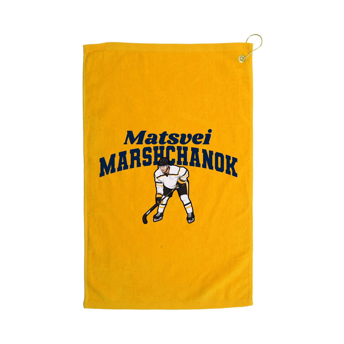 Golf Towel — Signature Arch in Gold