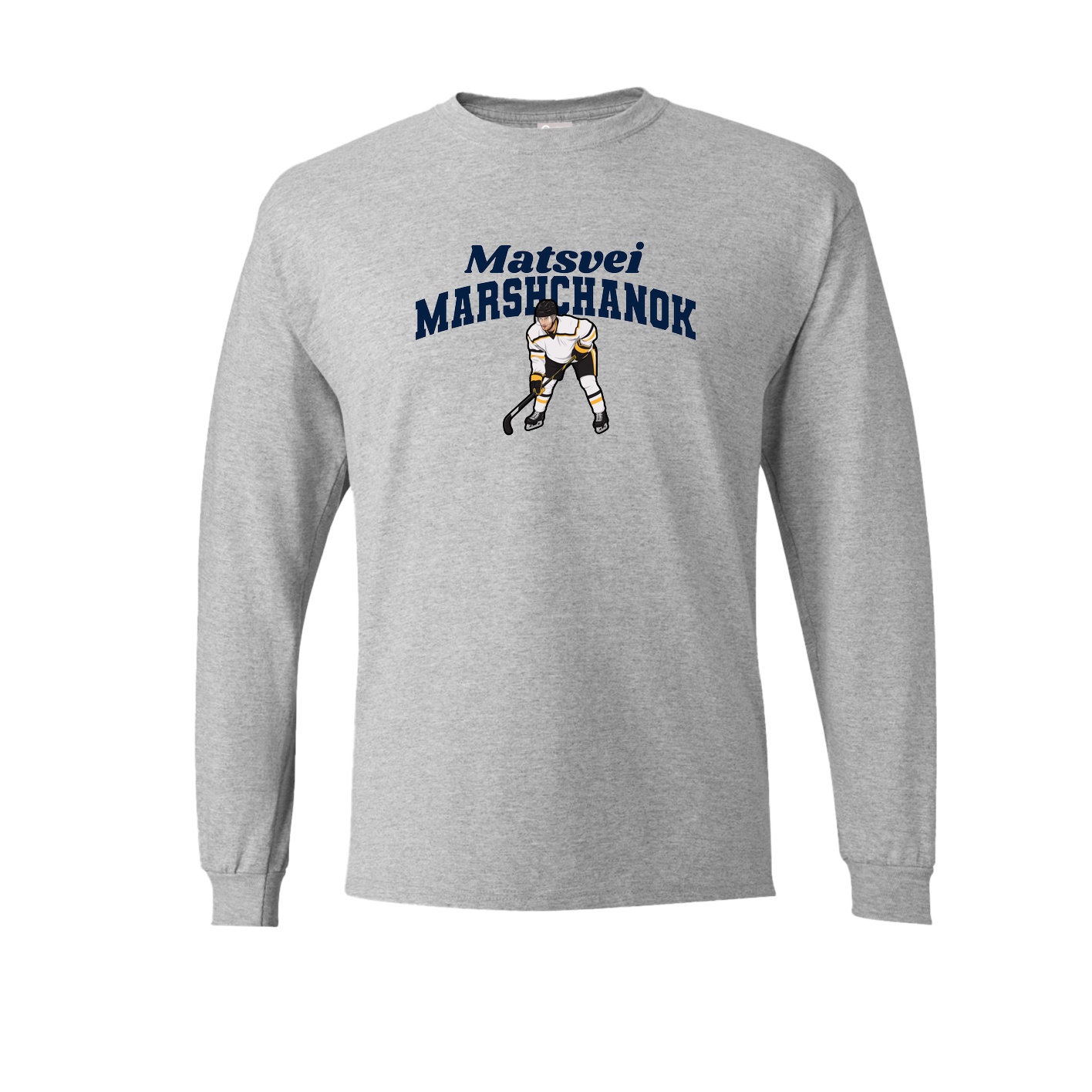 Long Sleeve Tee — Signature Arch in Grey