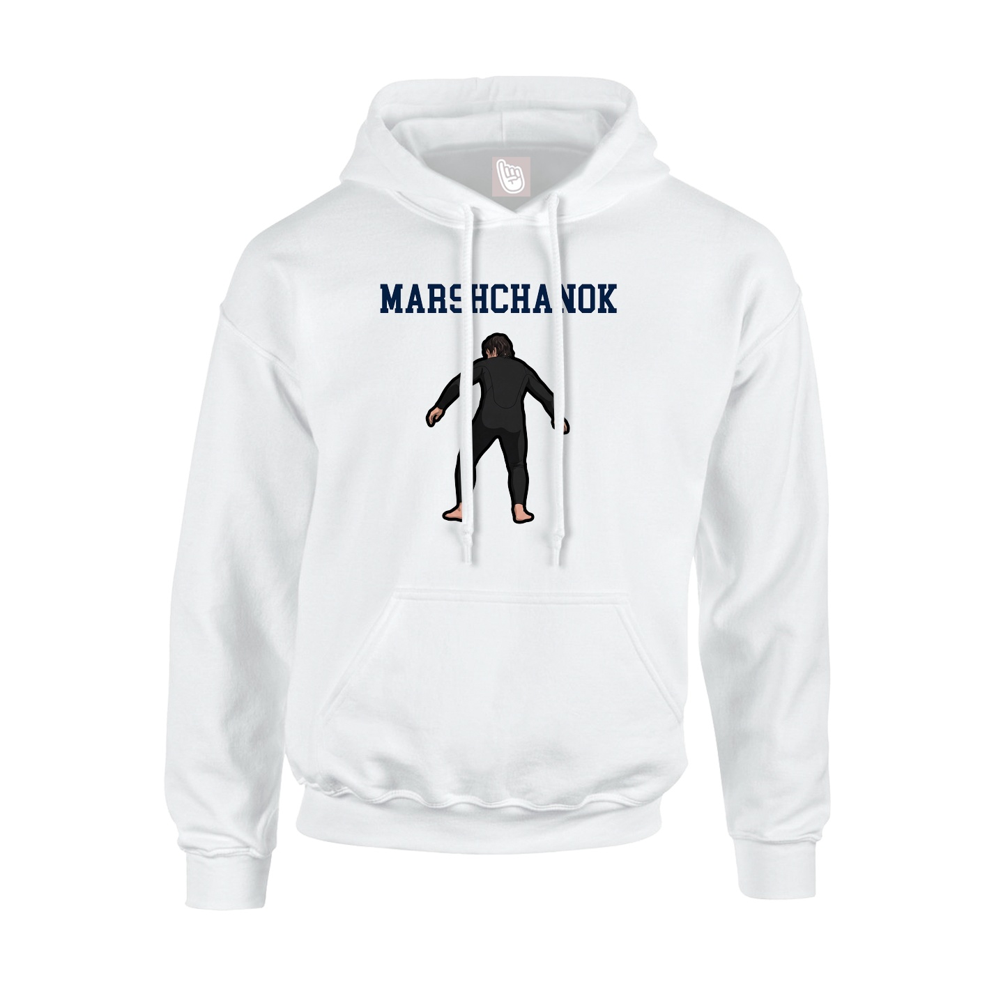 Hoodie — Shirsey in White