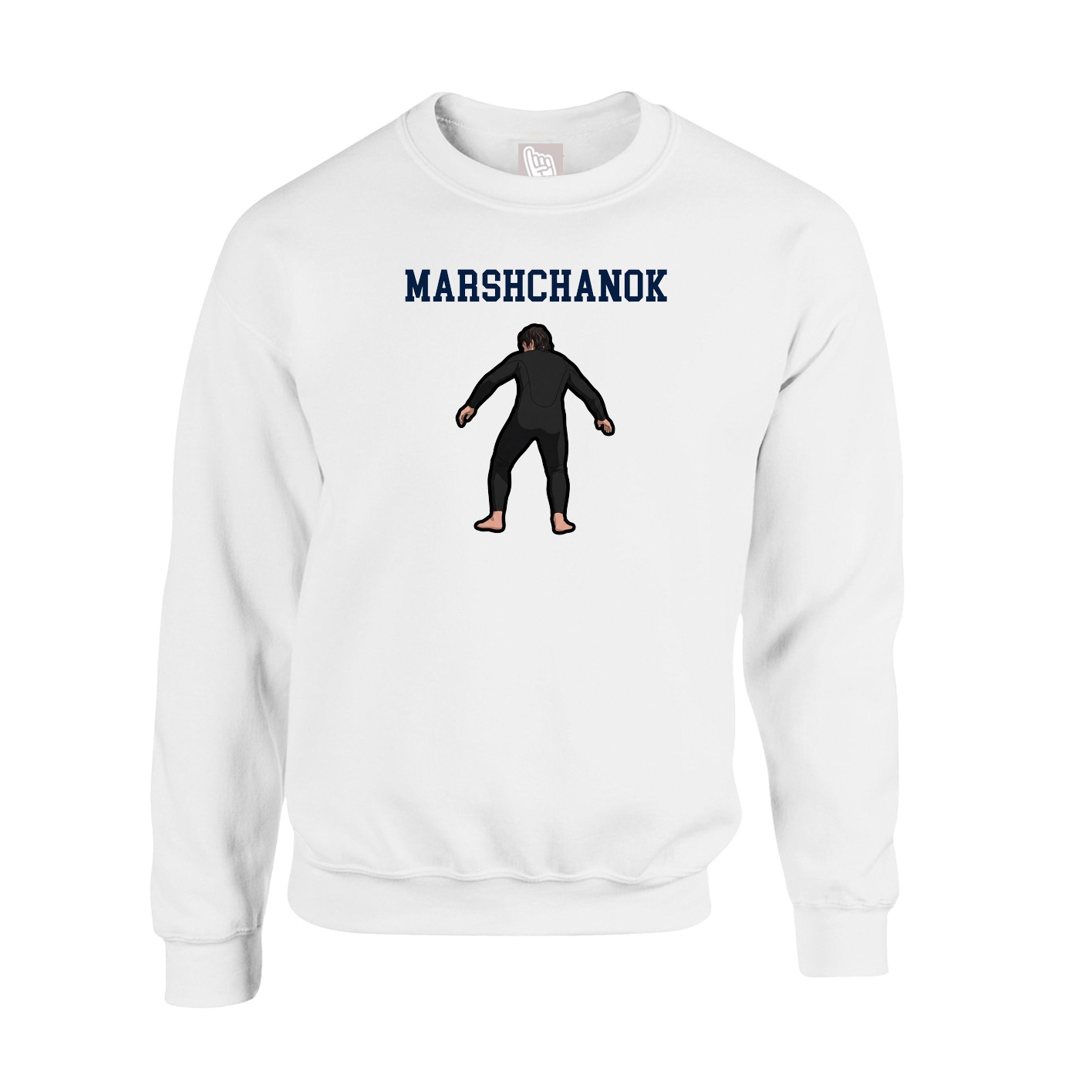 Fleece Crew — Shirsey in White