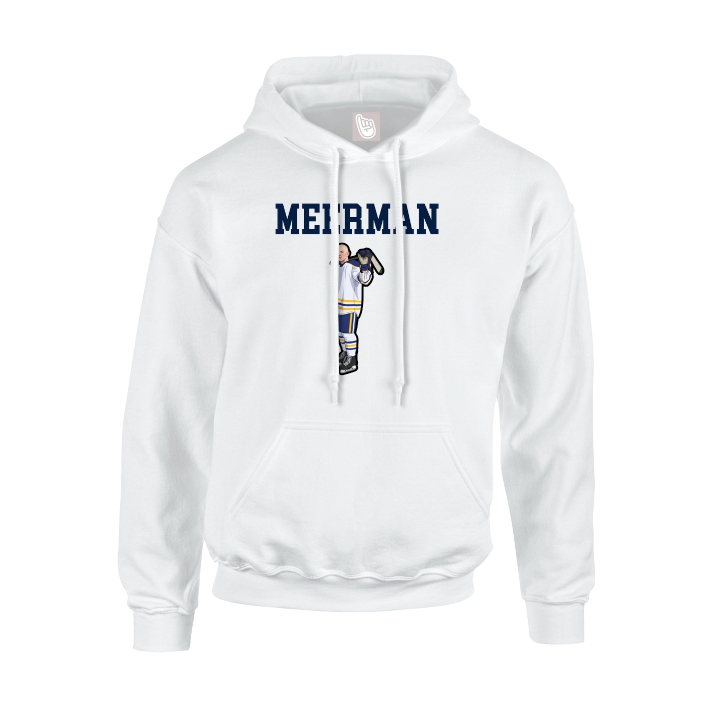 Hoodie — Shirsey in White
