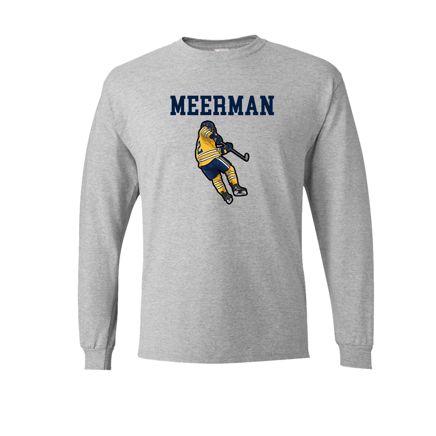 Long Sleeve Tee — Shirsey in Grey