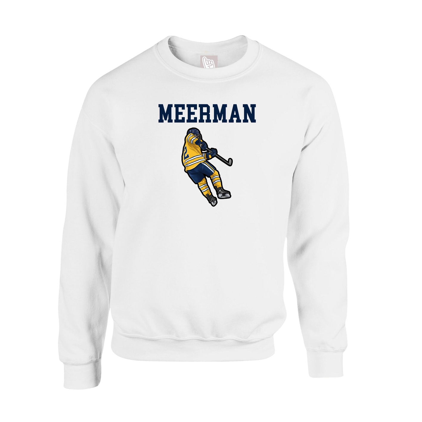Fleece Crew — Shirsey in White
